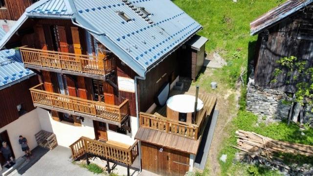 Chalet La Rioule 16 Pers Doucy Dış mekan fotoğraf